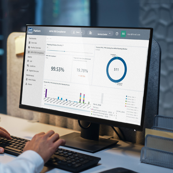 Asset Management Program Landing Page Screenshot