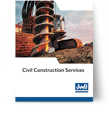 Brochure Cover - Civil Construction